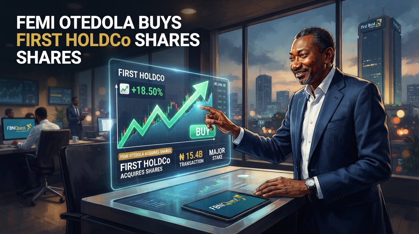 Femi Otedola Buys First HoldCo Shares: What the ₦77.6B Deal Means for Investors
